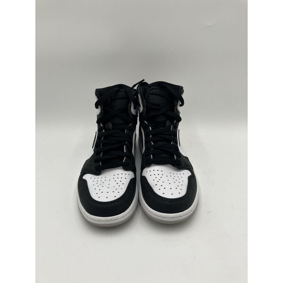 PRE-OWNED Nike Air Jordan 1 Retro High OG Men's Basketball Shoes Black US Size 8 - Picture 6 of 13